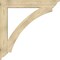 Ekena Millwork Thorton Traditional Rough Sawn Bracket, Douglas Fir, 6"W x 48"D x 48"H BKT06X48X48THR01RDF - alternate 4